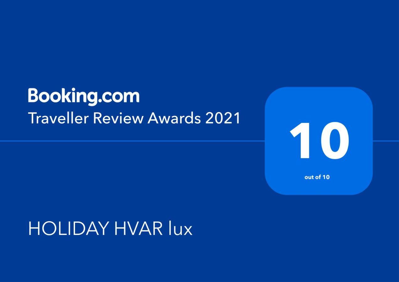 Holiday Hvar Lux Basina Kültér fotó